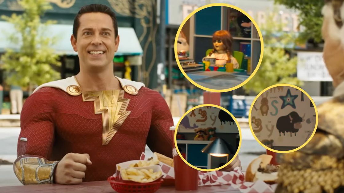 Bìa của Shazam 2, tất cả những quả trứng Phục sinh ẩn trong trailer mới