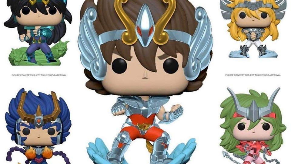 Copertina di I Funko Pop dei Cavalieri dello Zodiaco arriveranno molto presto