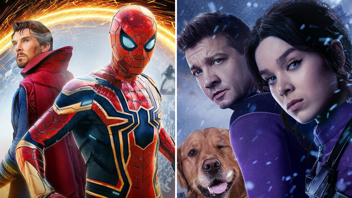 Εξώφυλλο των Spider-Man: No Way Home και Hawkeye: the easter eggs που συνδέουν την τηλεοπτική σειρά και την ταινία της Marvel