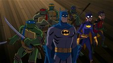 Cover av Batman against the Ninja Tararughe i en ny animasjonsfilm