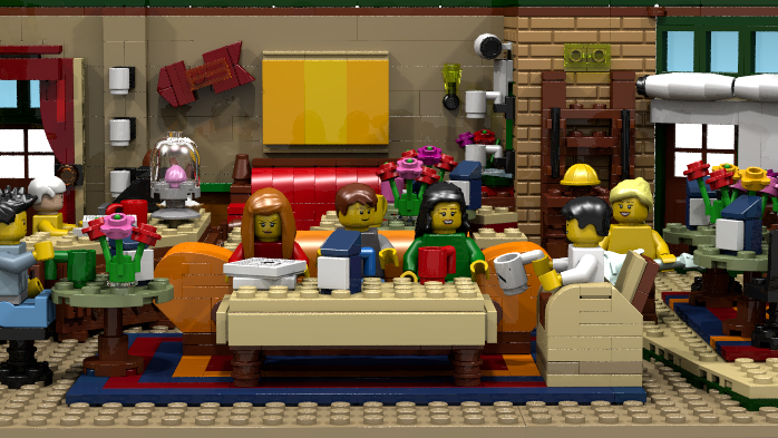 Copertina di Il Central Perk Coffee di Friends fatto coi LEGO
