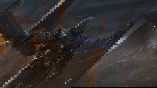 Copertina di Avengers: Endgame, l'arma impugnata da Thanos è più forte del Vibranio