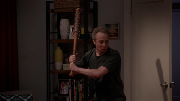 Copertina di The Big Bang Theory omaggia The Walking Dead con Lucille
