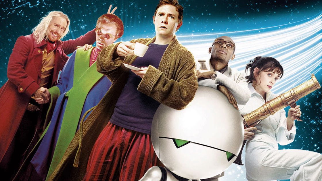Cover ng Hitchhiker's Guide to the Galaxy: Isang bagong serye sa TV ang paparating