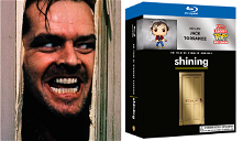 Portada de Shining: the Blu-ray edition con un amenazante Jack Torrance en versión Funko Pop