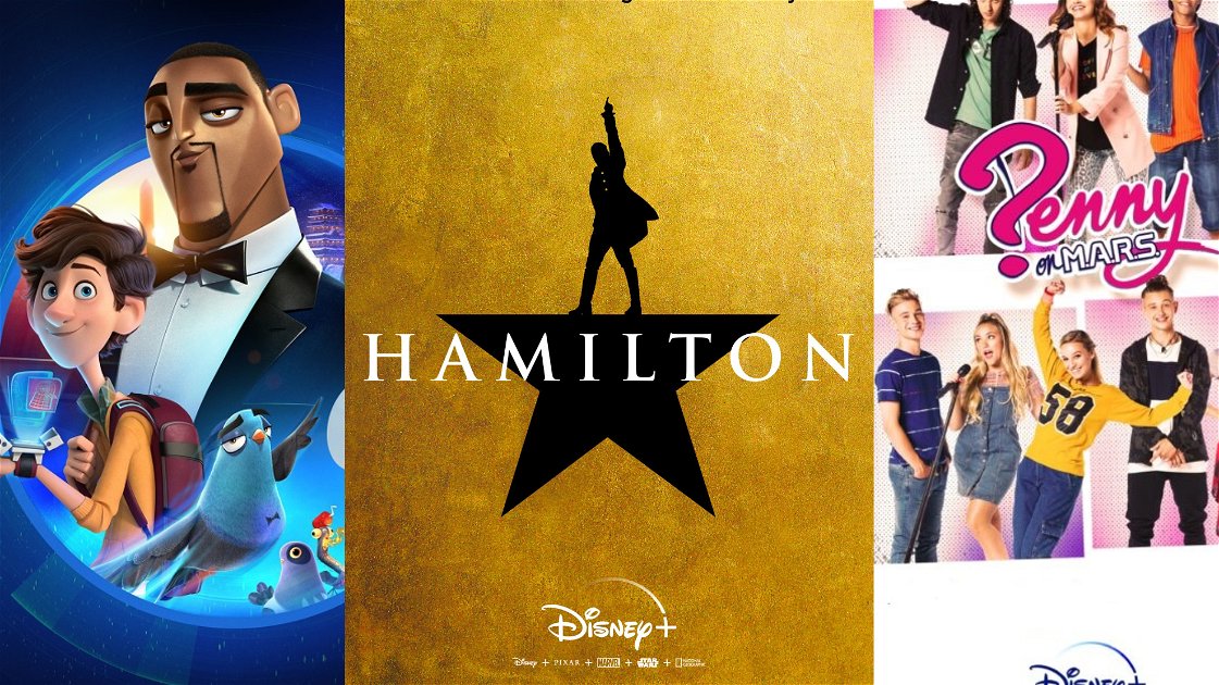 Copertina di Disney+, le novità di luglio 2020: in uscita Hamilton, Spie sotto copertura e Penny on M.A.R.S.