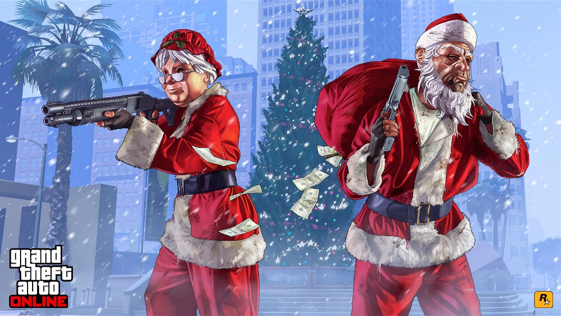 Copertina di Grand Theft Auto Online, ecco tutti i regali in arrivo a Natale!