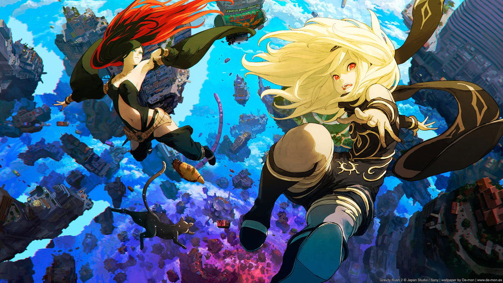 Copertina di Gravity Rush 2, combattimenti a gravità zero su PS4