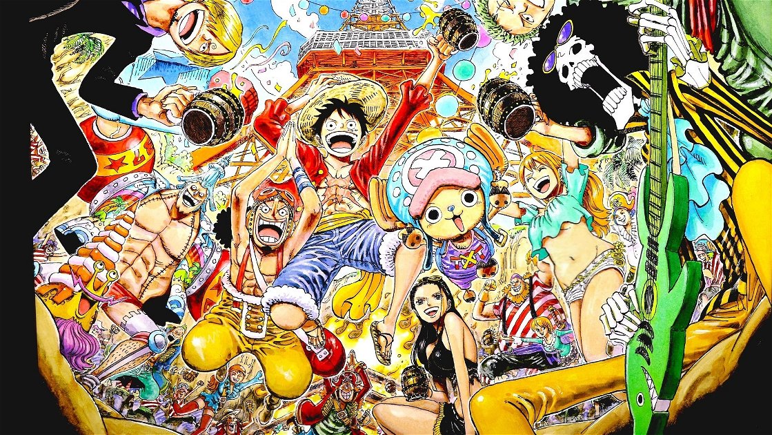 Cover of One Piece: announced the arrival of the final saga of the series
