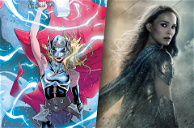 Cover av Thor: Love and Thunder: en video viser transformasjonen av Jane til den mektige Thor?