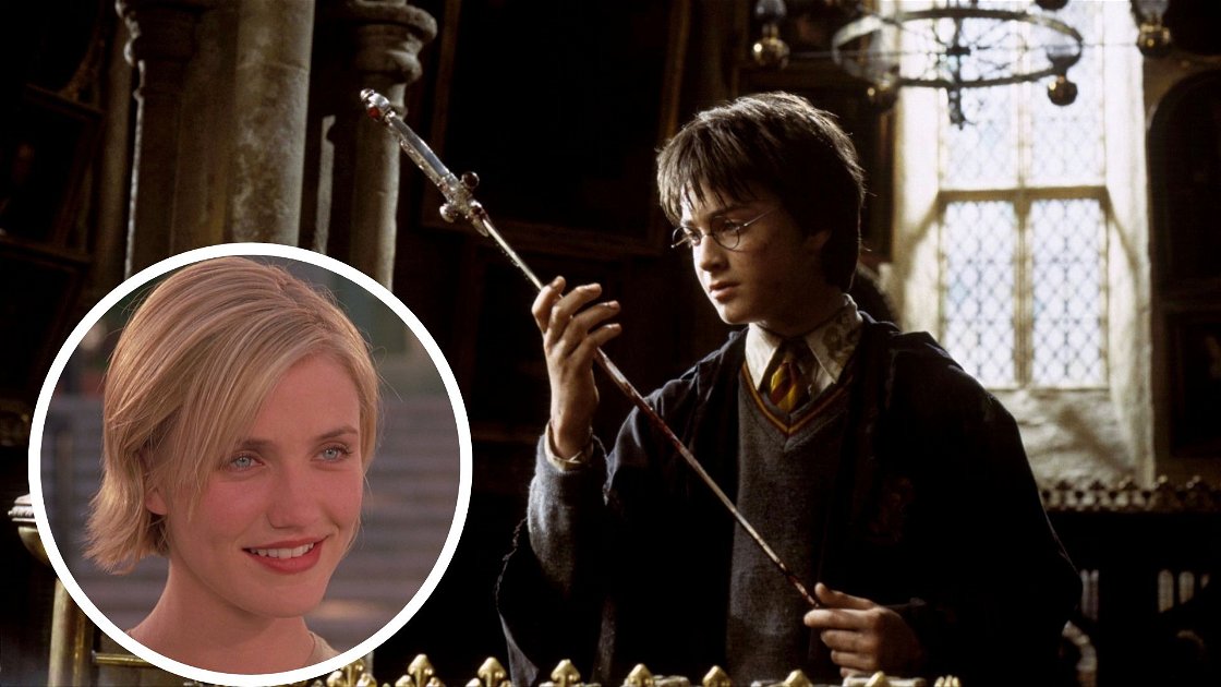 Obálka Harryho Pottera, "role" Cameron Diaz, kterou možná neznáte