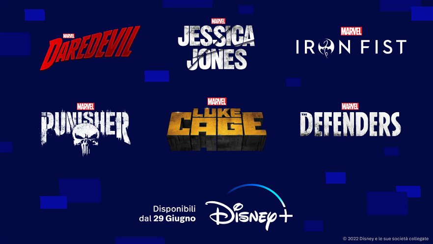 Disney+, le 6 serie Marvel "di Netflix" disponibili a giugno