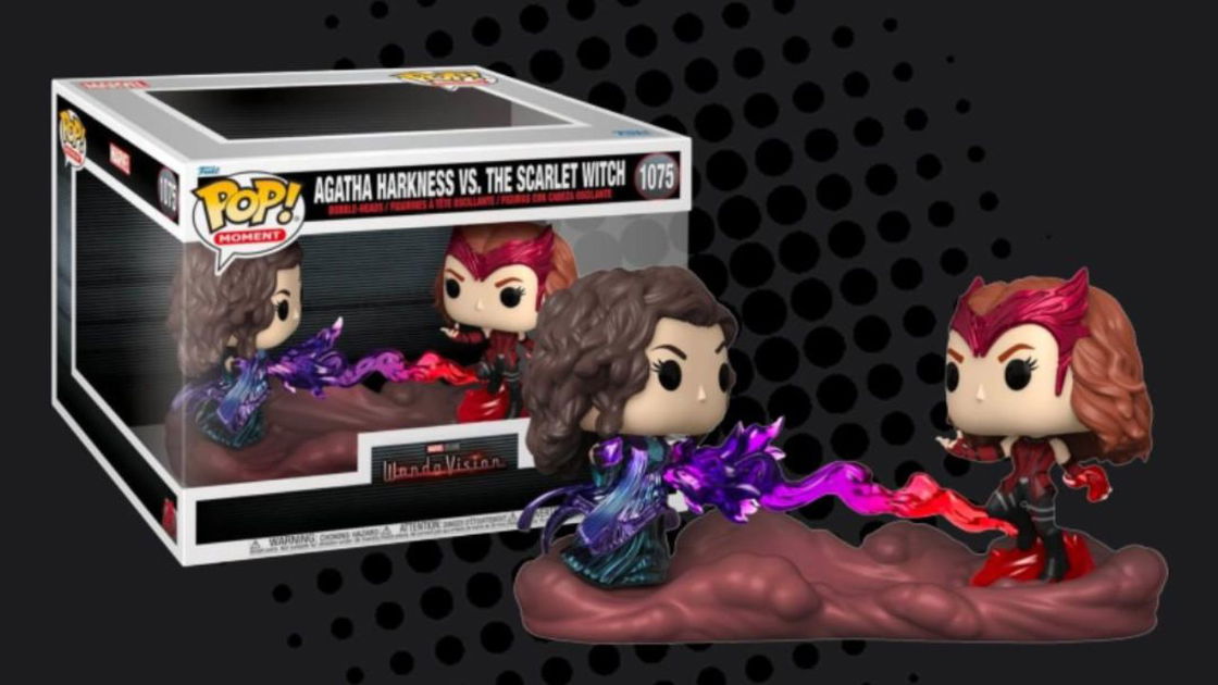 Copertina di Wandavision: lo scontro tra Wanda e Agatha diventa un bellissimo Funko Pop! SCONTATO!