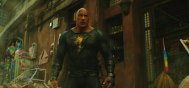 Copertina di Black Adam, il trailer del film DC con The Rock