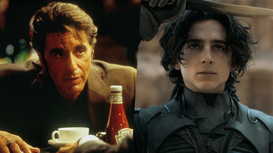 Copertina di Al Pacino ha scelto Timothée Chalamet come suo erede