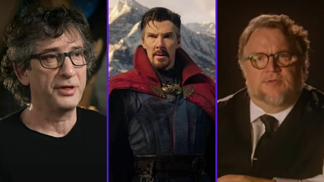 Copertina di Marvel a un passo dal Doctor Strange di Del Toro e Gaiman