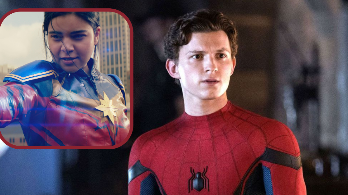 La portada de Tom Holland también arruinó No Way Home a Ms. Marvel