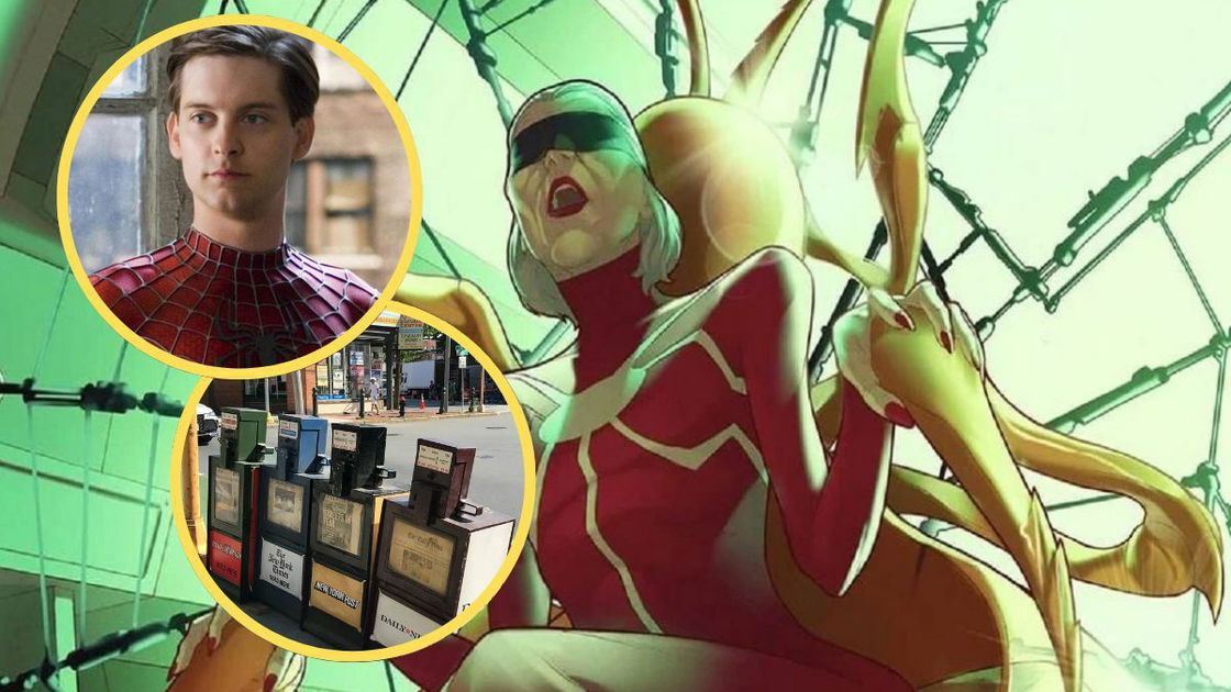 Copertina di Lo Spider-Man di Tobey Maguire sarà in Madame Web? Nuovi indizi dal set [FOTO]