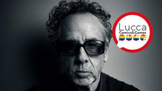 Copertina di Tim Burton ospite a Lucca Comics 2022 per Mercoledì