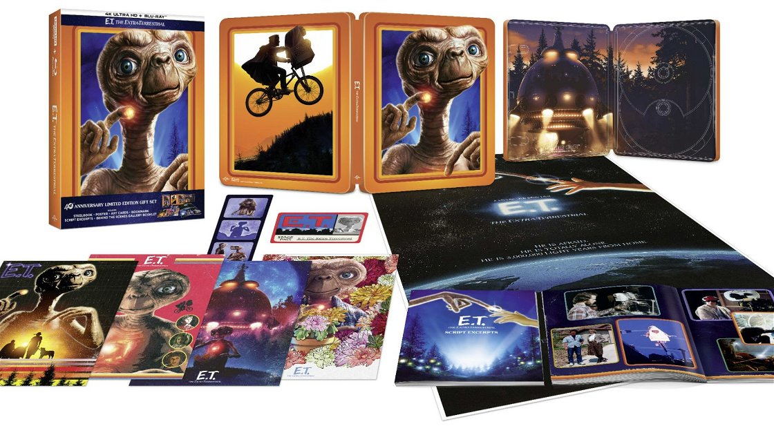 Steven Spielberg 的 ET 封面用收藏盒慶祝 40 週年